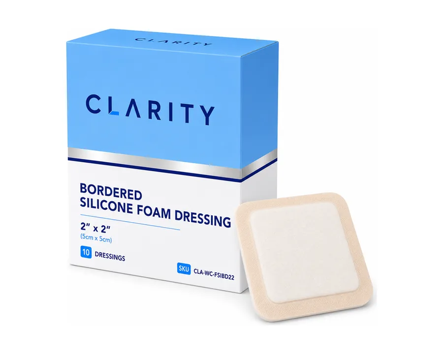 Bordered Silicone Foam Dressing