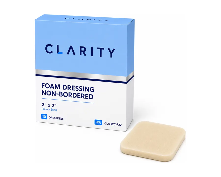Non-Bordered Foam Dressing